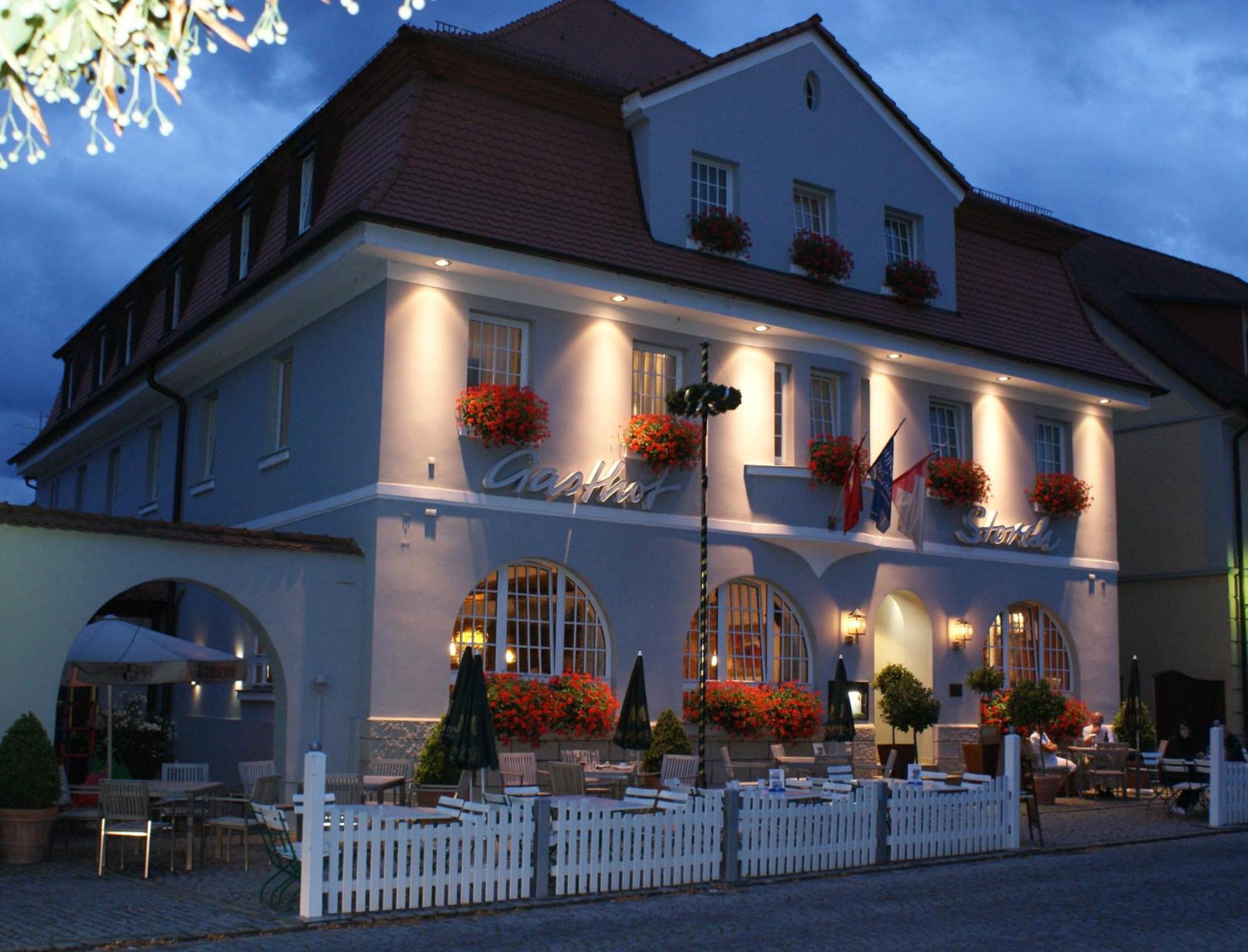 Hotel Gasthof Zum Storch Schlüsselfeld Eksteriør bilde